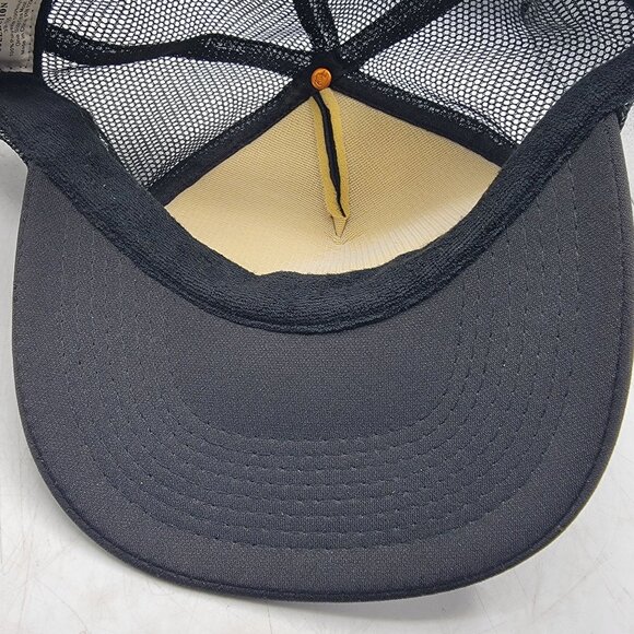 Maui Wave Riders Black Mesh Trucker Hat Cap Casual Breathable Lightweight - Picture 8 of 9